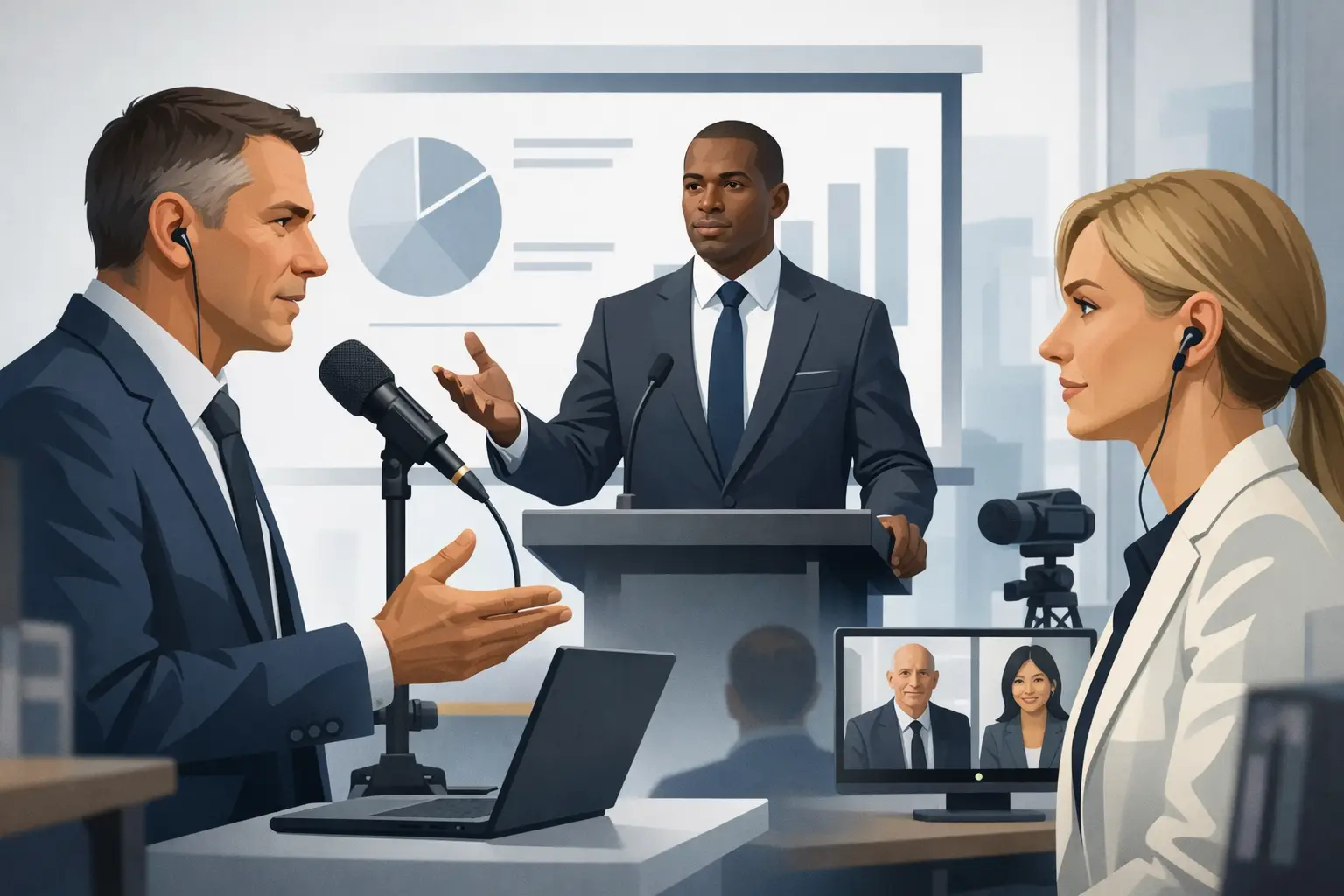 Como estruturar discurso executivo com presença Como estruturar discurso executivo com presença